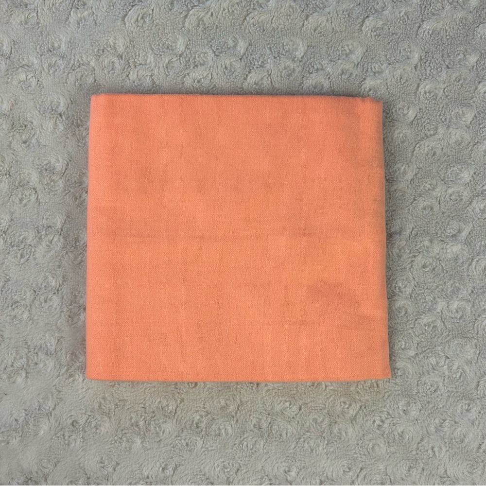 Simple Joys by Carter's Solid Orange Baby Receiving Blanket Flannel